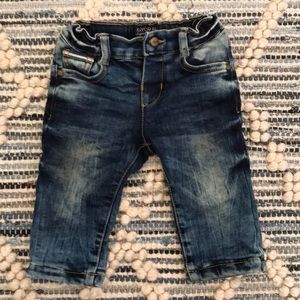 Mayoral Baby Boy Distressed and Lined Jeans